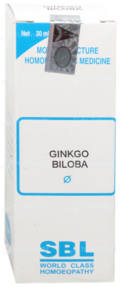 Sbl Ginkgo Biloba Q Mother Tincture 30Ml